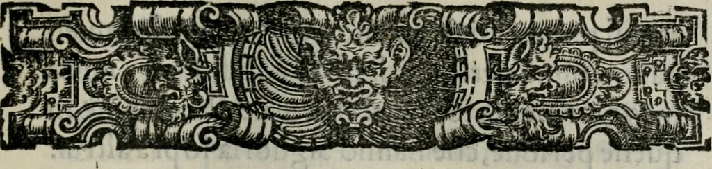 An illustration from Delle attioni, et sentenze del s. Alessandro de' Medici, primo duca di Fiorenza, 1564, leaf 6