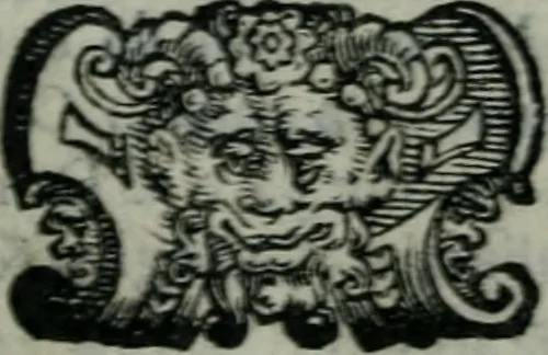 An illustration from Delle cose notabili della città di Venetia libri II : ne' quali amplamente, e con ogni verità si contengono vsanze antiche, habiti & vestiti, officii e magistrati, vittorie illustri, principi & vita loro, tutti patriarchi, senatori famosi, huomini letterati, chiese e monasterij, corpi santi e reliquie, fabriche e palazzi, pittori e pitture, scultori e scolture, auuocati famosi, medici eccellenti, musici di più sorte : con la tauola copiosa, 1587, leaf 125