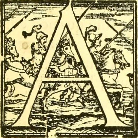 An illustration from Delle famiglie nobili Napoletane, 1580, leaf 16