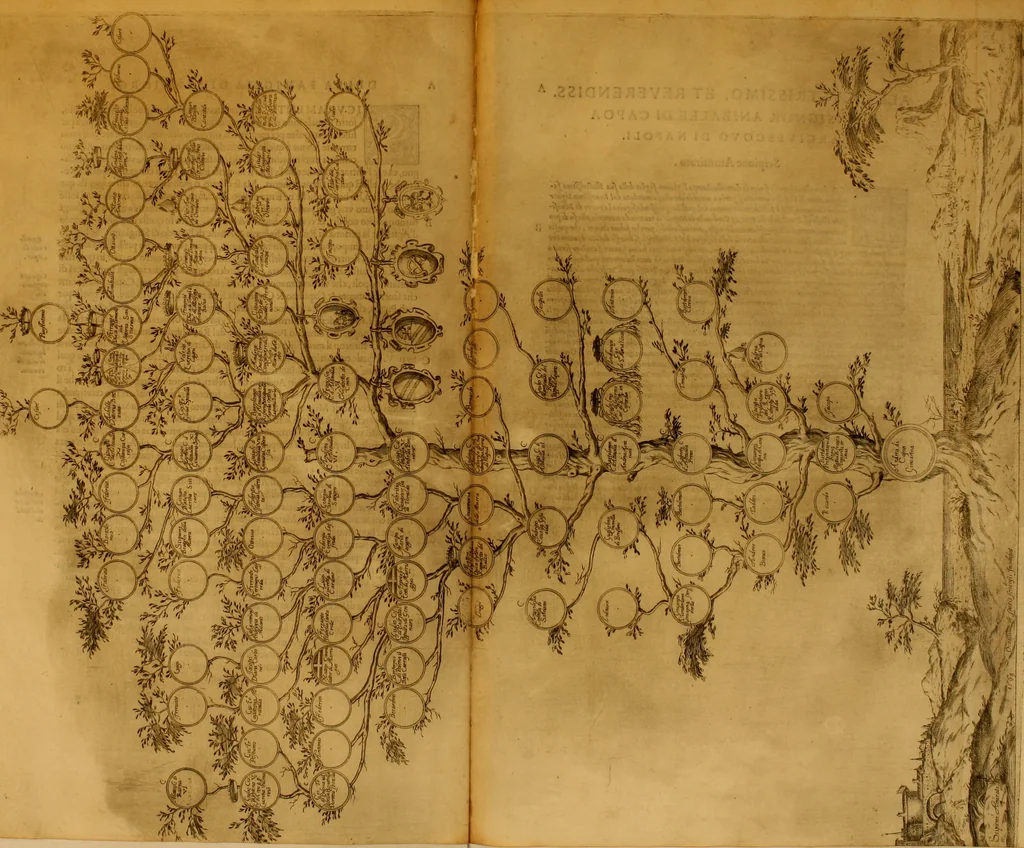 An illustration from Delle famiglie nobili Napoletane, 1580, leaf 162