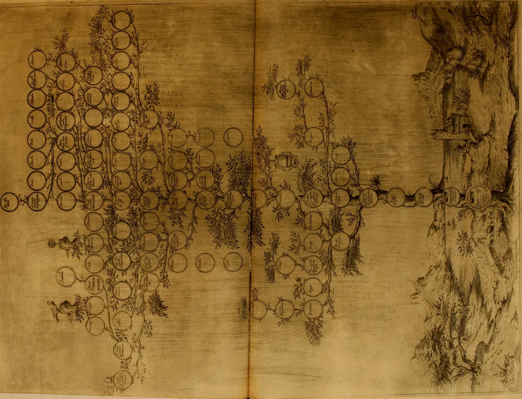 An illustration from Delle famiglie nobili Napoletane, 1580, leaf 274