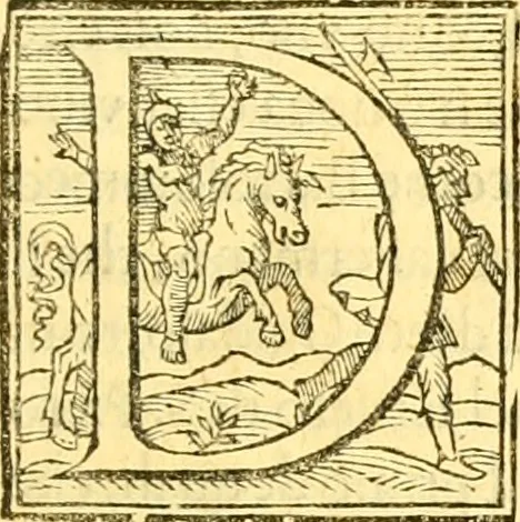 An illustration from Delle famiglie nobili Napoletane, 1580, leaf 332