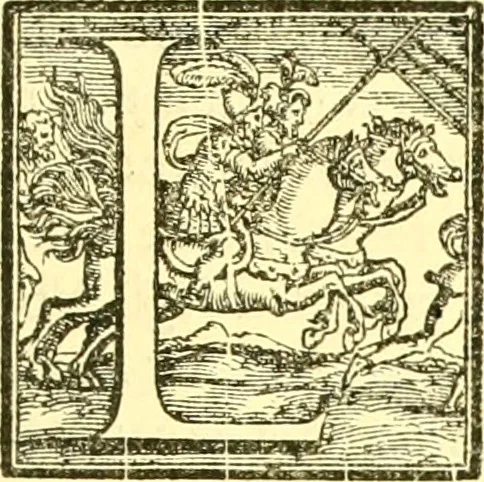 An illustration from Delle famiglie nobili Napoletane, 1580, leaf 352