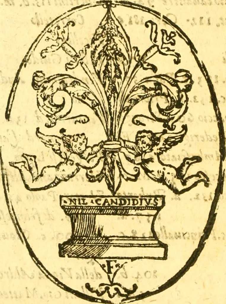 An illustration from Delle famiglie nobili Napoletane, 1580, leaf 551