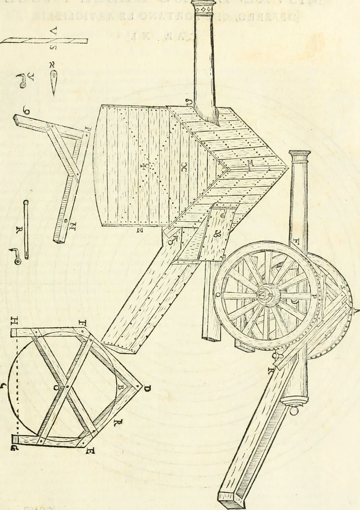 An illustration from Delle fortificationi di Bvonaivto Lorini, nobile fiorentino, libri cinque : ne' qvali si mostra con le piv facili regole la scienza con la pratica, di fortificare le citta & altri luoghi sopra diuersi siti, con tvtti gli avvertimenti, che per intelligenza di tal materia possono occorrere .., 1597, leaf 146