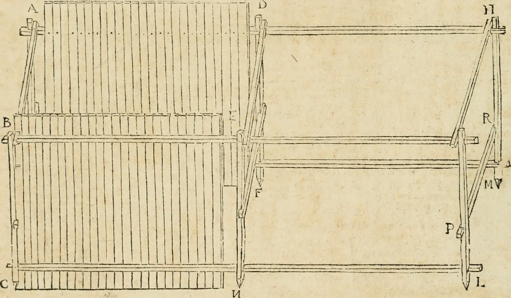 An illustration from Delle fortificationi di Bvonaivto Lorini, nobile fiorentino, libri cinque : ne' qvali si mostra con le piv facili regole la scienza con la pratica, di fortificare le citta & altri luoghi sopra diuersi siti, con tvtti gli avvertimenti, che per intelligenza di tal materia possono occorrere .., 1597, leaf 183