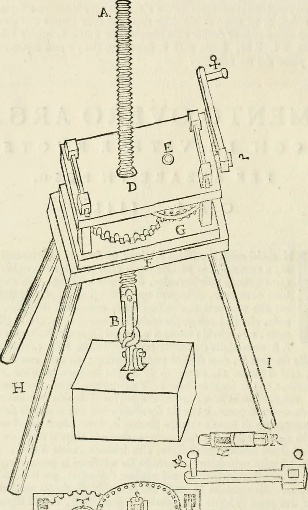 An illustration from Delle fortificationi di Bvonaivto Lorini, nobile fiorentino, libri cinque : ne' qvali si mostra con le piv facili regole la scienza con la pratica, di fortificare le citta & altri luoghi sopra diuersi siti, con tvtti gli avvertimenti, che per intelligenza di tal materia possono occorrere .., 1597, leaf 205