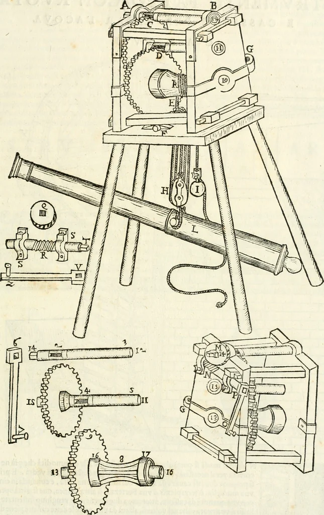 An illustration from Delle fortificationi di Bvonaivto Lorini, nobile fiorentino, libri cinque : ne' qvali si mostra con le piv facili regole la scienza con la pratica, di fortificare le citta & altri luoghi sopra diuersi siti, con tvtti gli avvertimenti, che per intelligenza di tal materia possono occorrere .., 1597, leaf 208