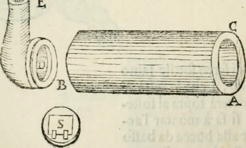 An illustration from Delle fortificationi di Bvonaivto Lorini, nobile fiorentino, libri cinque : ne' qvali si mostra con le piv facili regole la scienza con la pratica, di fortificare le citta & altri luoghi sopra diuersi siti, con tvtti gli avvertimenti, che per intelligenza di tal materia possono occorrere .., 1597, leaf 217