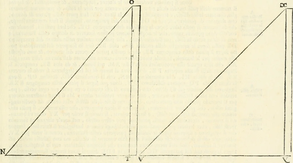 An illustration from Delle fortificationi di Bvonaivto Lorini, nobile fiorentino, libri cinque : ne' qvali si mostra con le piv facili regole la scienza con la pratica, di fortificare le citta & altri luoghi sopra diuersi siti, con tvtti gli avvertimenti, che per intelligenza di tal materia possono occorrere .., 1597, leaf 46