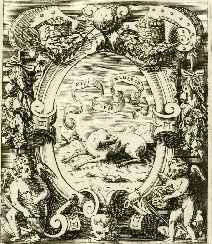 An illustration from Delle fortificationi di Bvonaivto Lorini, nobile fiorentino, libri cinque : ne' qvali si mostra con le piv facili regole la scienza con la pratica, di fortificare le citta & altri luoghi sopra diuersi siti, con tvtti gli avvertimenti, che per intelligenza di tal materia possono occorrere .., 1597, leaf 6