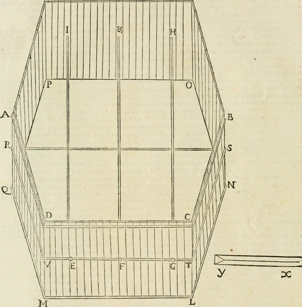 An illustration from Delle fortificationi di Bvonaivto Lorini, nobile fiorentino, libri cinque : ne' qvali si mostra con le piv facili regole la scienza con la pratica, di fortificare le citta & altri luoghi sopra diuersi siti, con tvtti gli avvertimenti, che per intelligenza di tal materia possono occorrere .., 1597, leaf 99