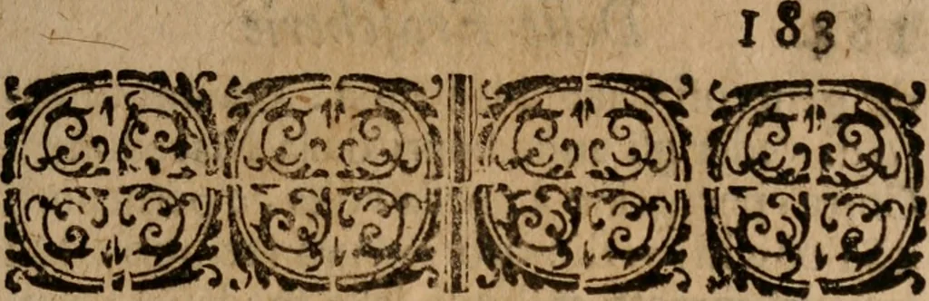 An illustration from Delle frascherie di Antonio Abati fasci tre .., 1658, leaf 202
