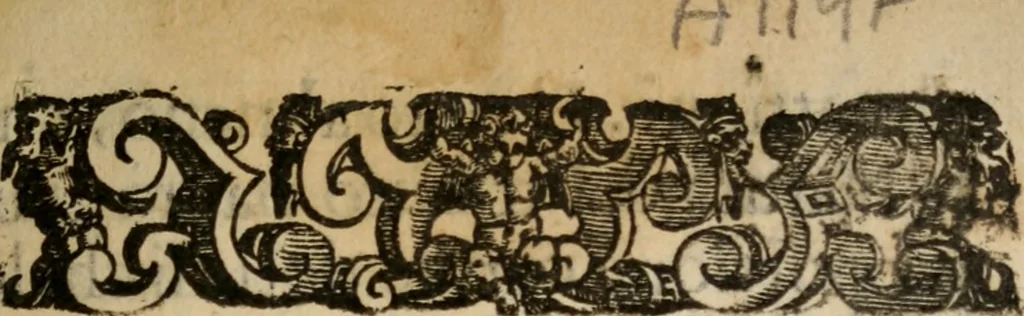 An illustration from Delle frascherie di Antonio Abati fasci tre .., 1651, leaf 6