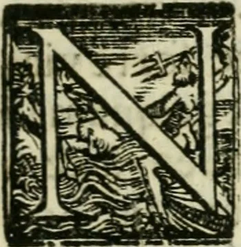 An illustration from Delle historie bresciane di M. Helia Cavriolo libri dodeci : ne' qvali si vede l'origine et antichità della città Brescia, come fv delle prime che venesse alla fede, il nvmero de martiri, et de vescovi canonizati : le gverre, i sacchi, e le rovine di qvella : tutti i suoi signori, et come peruenne sotto il felicissimo dominio venetiano, 1585, leaf 50