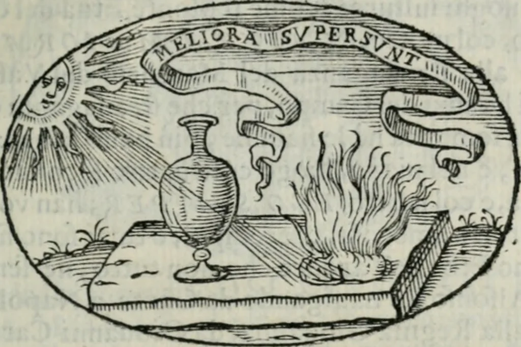 An illustration from Delle imprese trattato, 1592, leaf 124