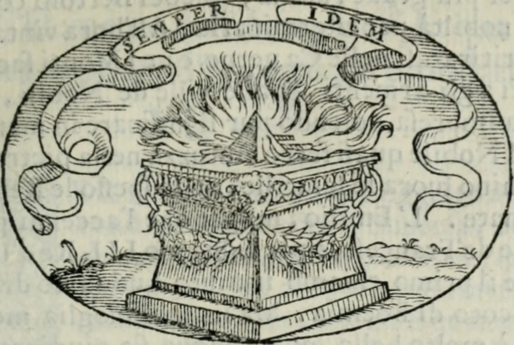 An illustration from Delle imprese trattato, 1592, leaf 126