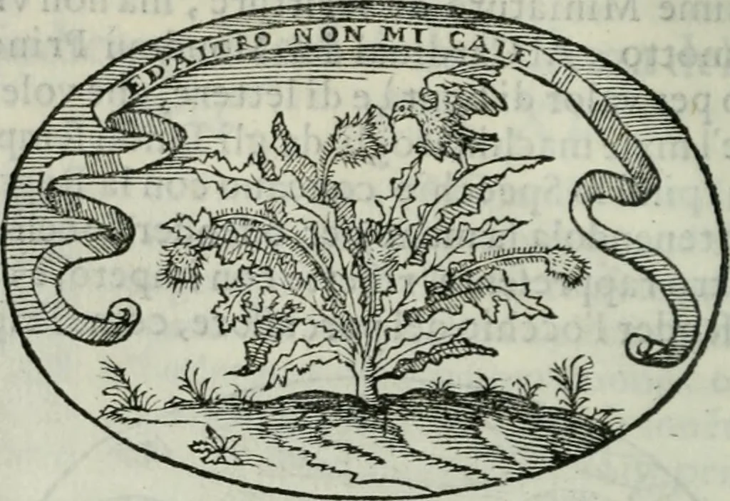 An illustration from Delle imprese trattato, 1592, leaf 139