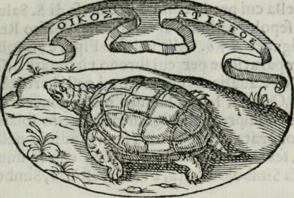 An illustration from Delle imprese trattato, 1592, leaf 160