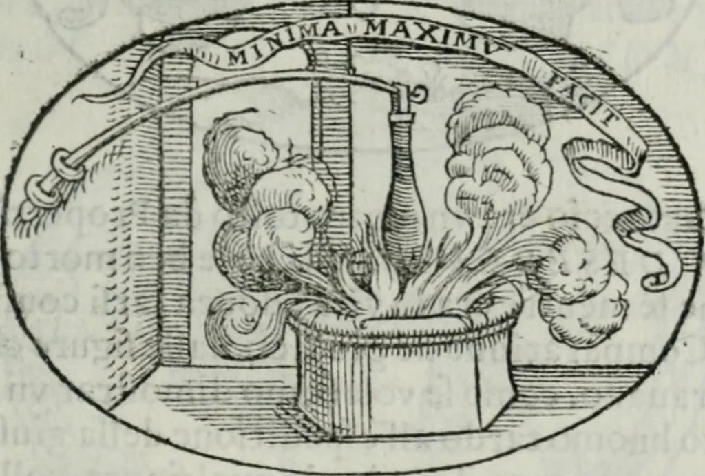 An illustration from Delle imprese trattato, 1592, leaf 160