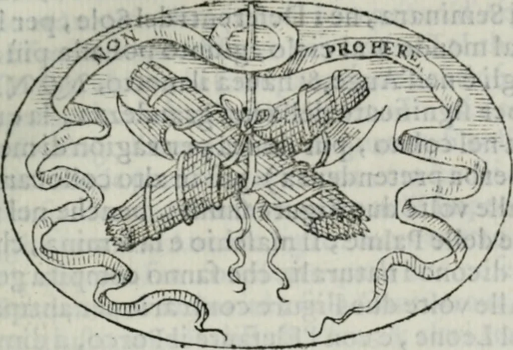 An illustration from Delle imprese trattato, 1592, leaf 162