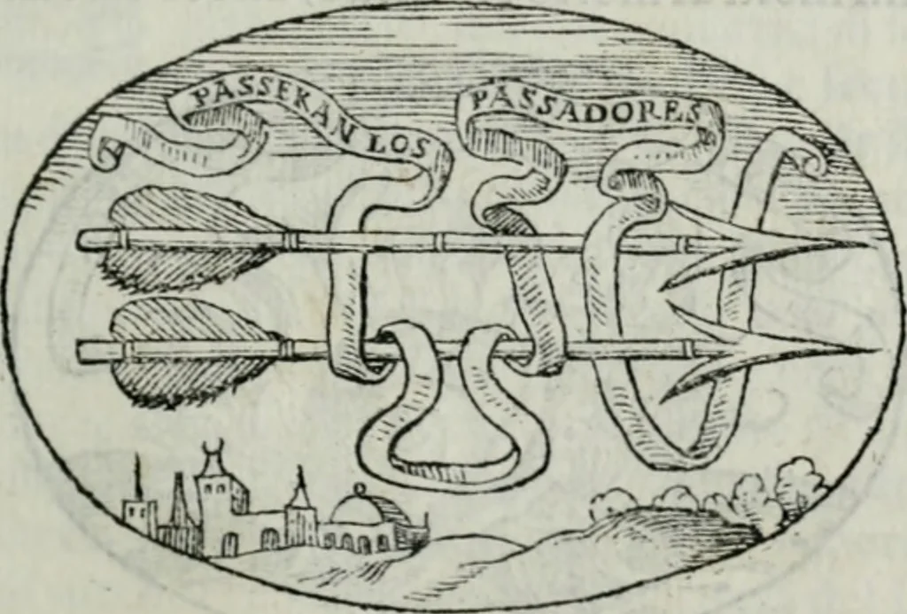 An illustration from Delle imprese trattato, 1592, leaf 170