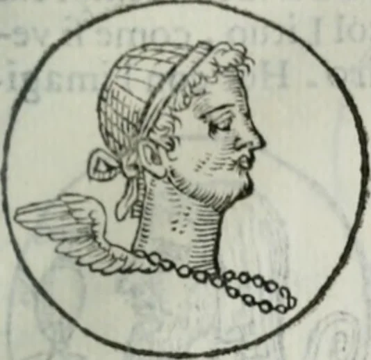 An illustration from Delle imprese trattato, 1592, leaf 184