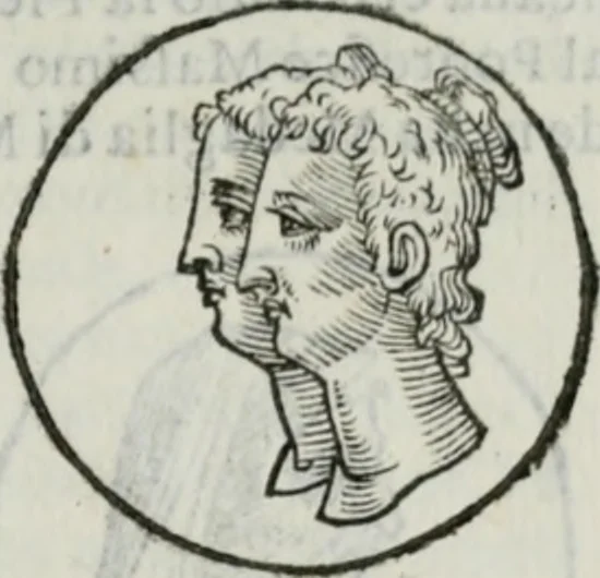 An illustration from Delle imprese trattato, 1592, leaf 184