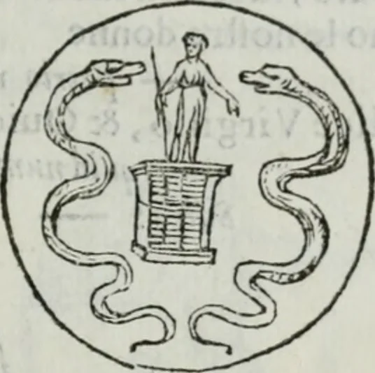 An illustration from Delle imprese trattato, 1592, leaf 186