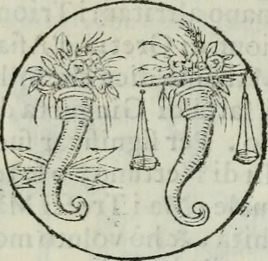 An illustration from Delle imprese trattato, 1592, leaf 191