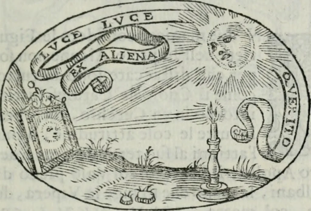 An illustration from Delle imprese trattato, 1592, leaf 200