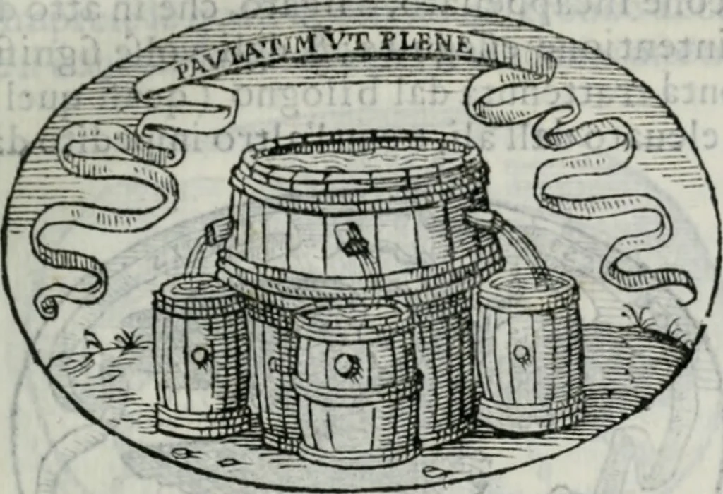 An illustration from Delle imprese trattato, 1592, leaf 204