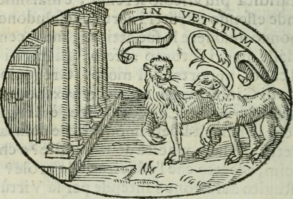 An illustration from Delle imprese trattato, 1592, leaf 251
