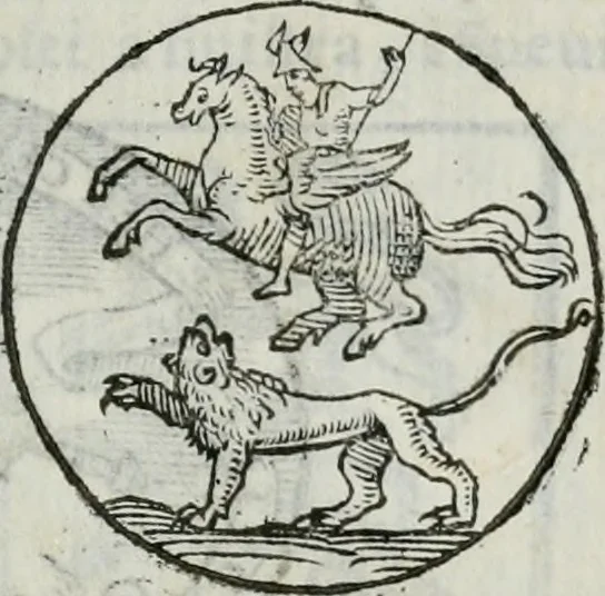 An illustration from Delle imprese trattato, 1592, leaf 252