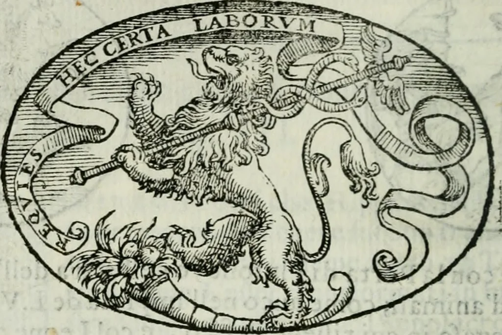 An illustration from Delle imprese trattato, 1592, leaf 253