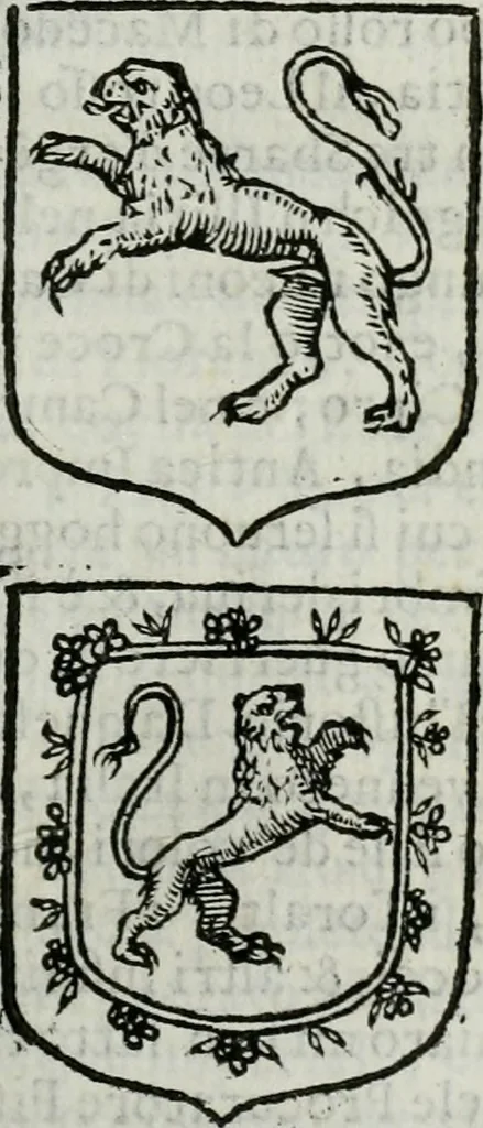 An illustration from Delle imprese trattato, 1592, leaf 254