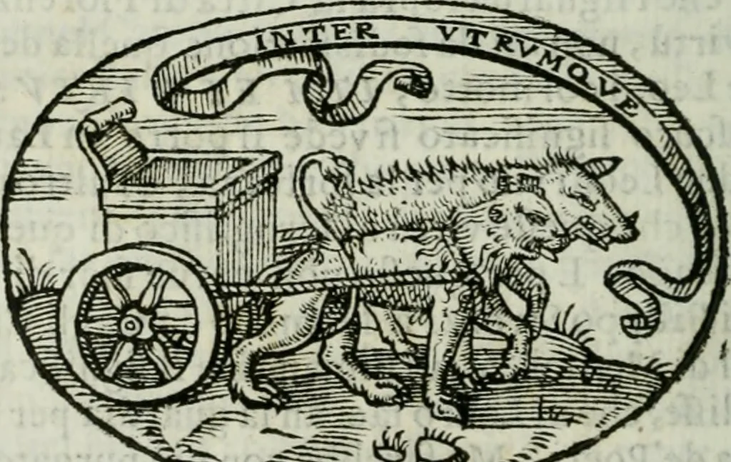 An illustration from Delle imprese trattato, 1592, leaf 257