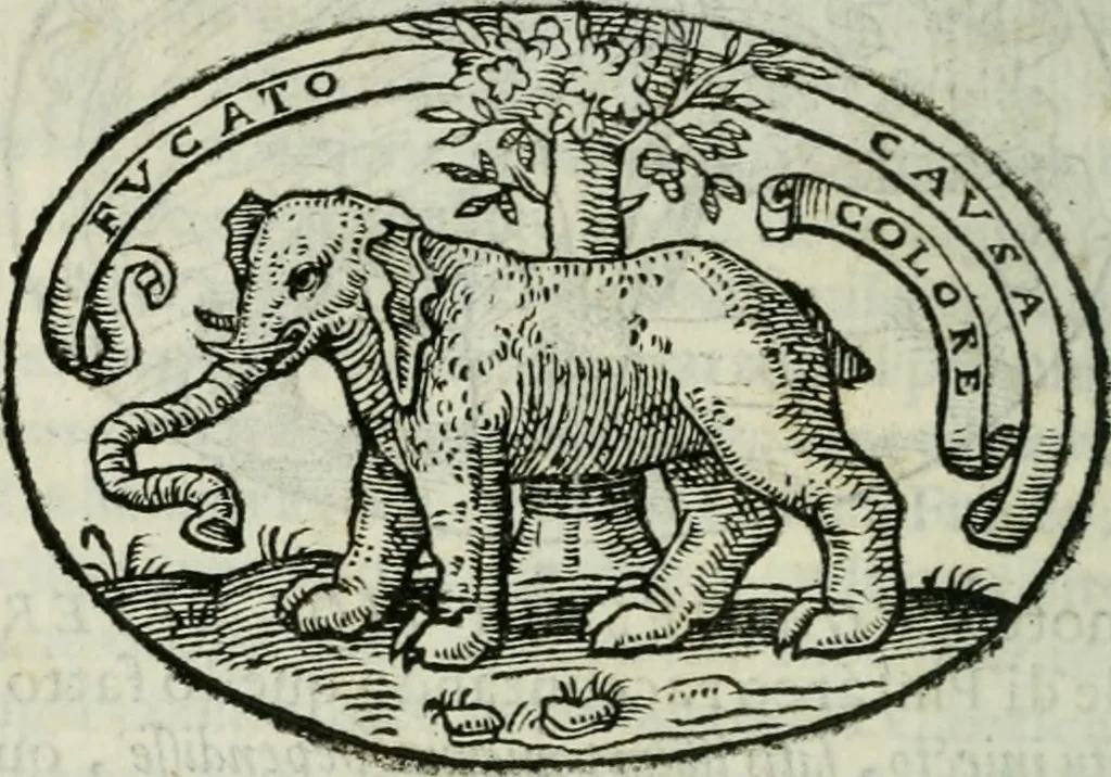 An illustration from Delle imprese trattato, 1592, leaf 275