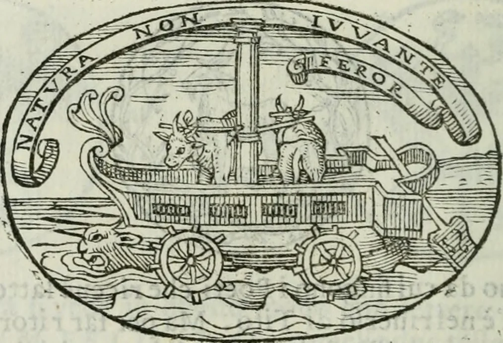 An illustration from Delle imprese trattato, 1592, leaf 307