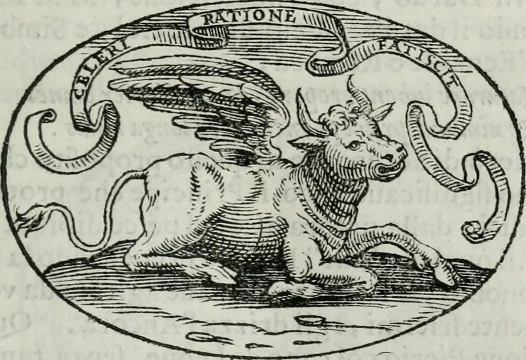 An illustration from Delle imprese trattato, 1592, leaf 308