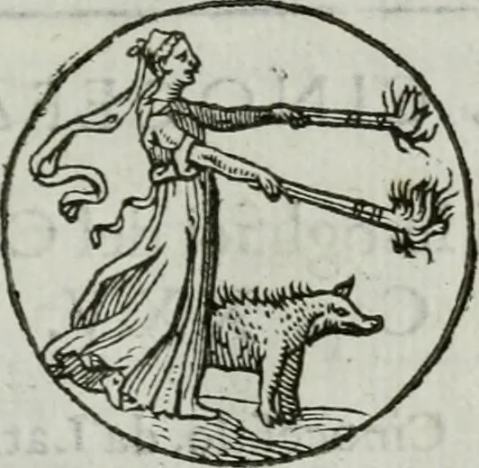 An illustration from Delle imprese trattato, 1592, leaf 364