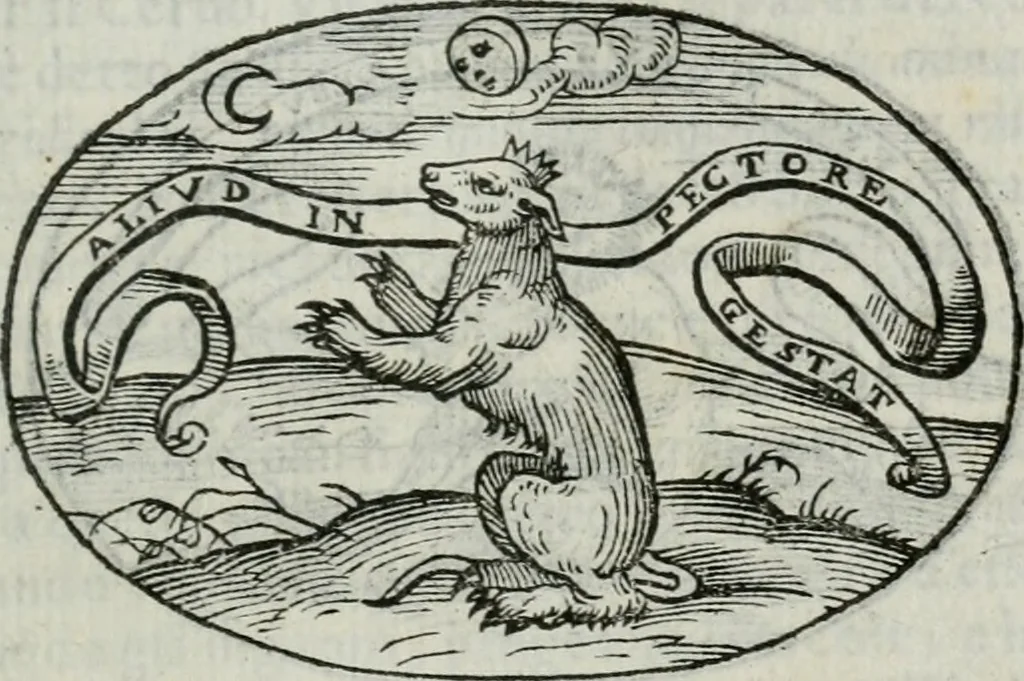An illustration from Delle imprese trattato, 1592, leaf 368