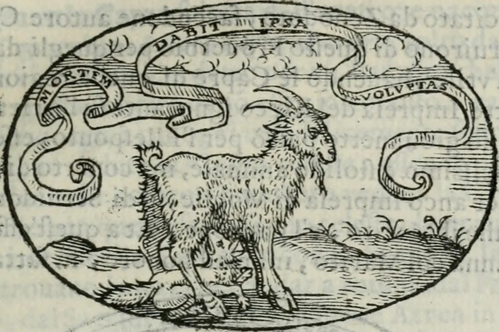 An illustration from Delle imprese trattato, 1592, leaf 380