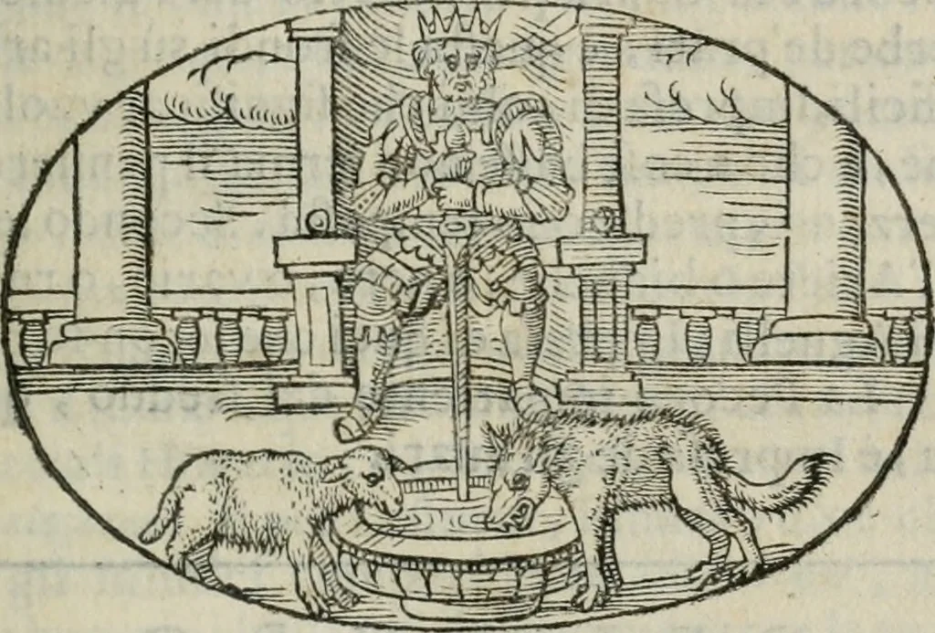 An illustration from Delle imprese trattato, 1592, leaf 390