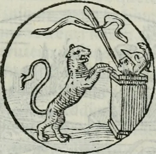 An illustration from Delle imprese trattato, 1592, leaf 400