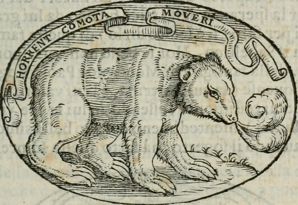 An illustration from Delle imprese trattato, 1592, leaf 408
