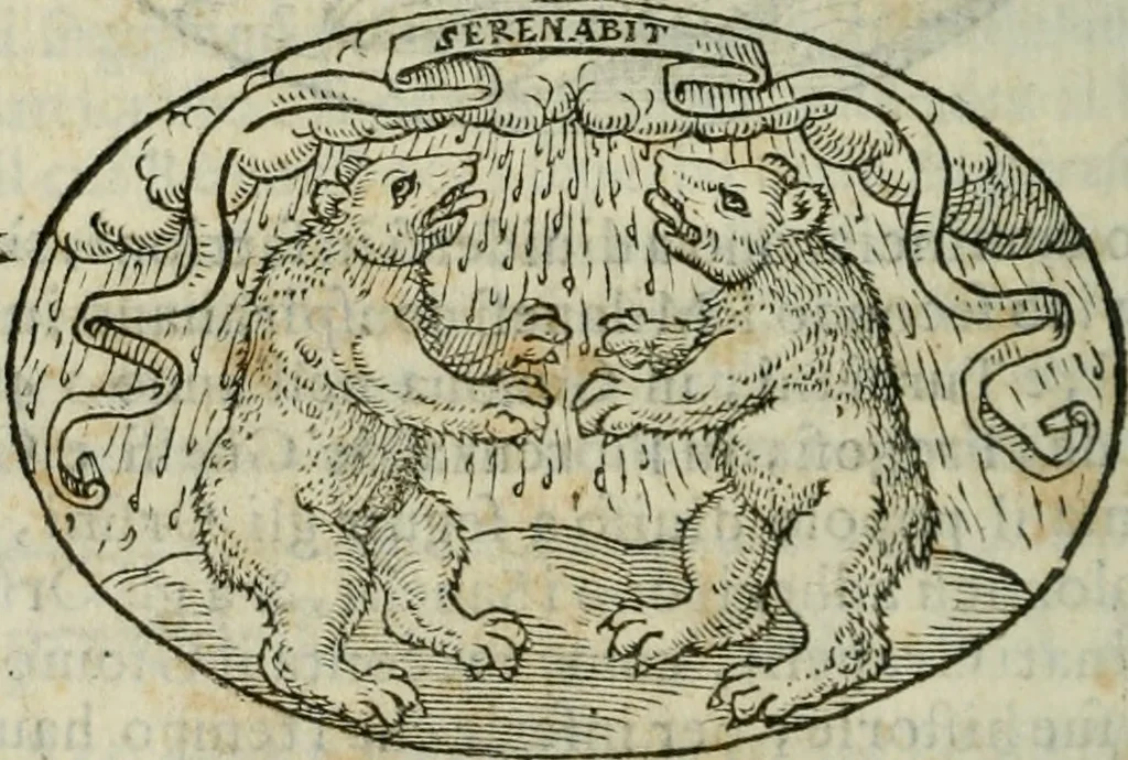 An illustration from Delle imprese trattato, 1592, leaf 409