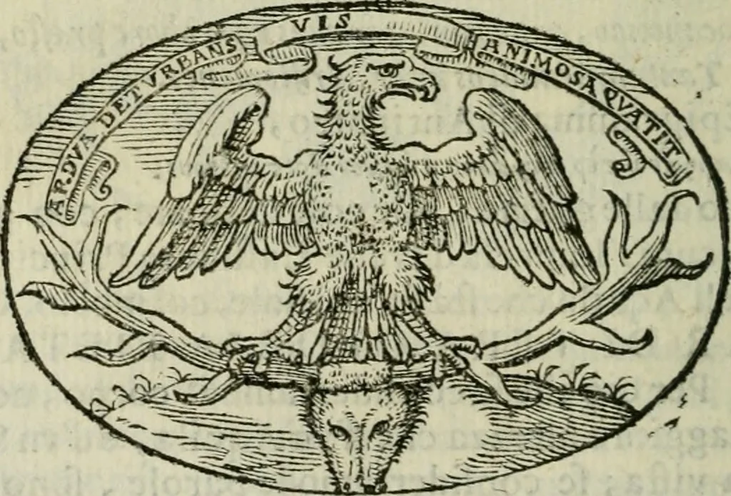 An illustration from Delle imprese trattato, 1592, leaf 429