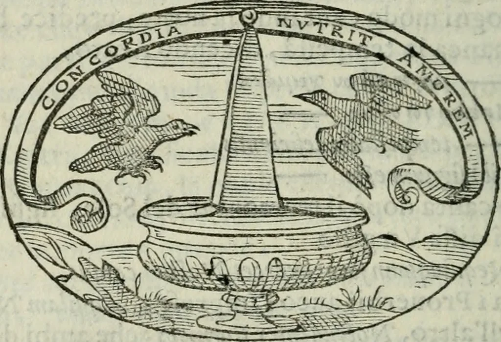 An illustration from Delle imprese trattato, 1592, leaf 437