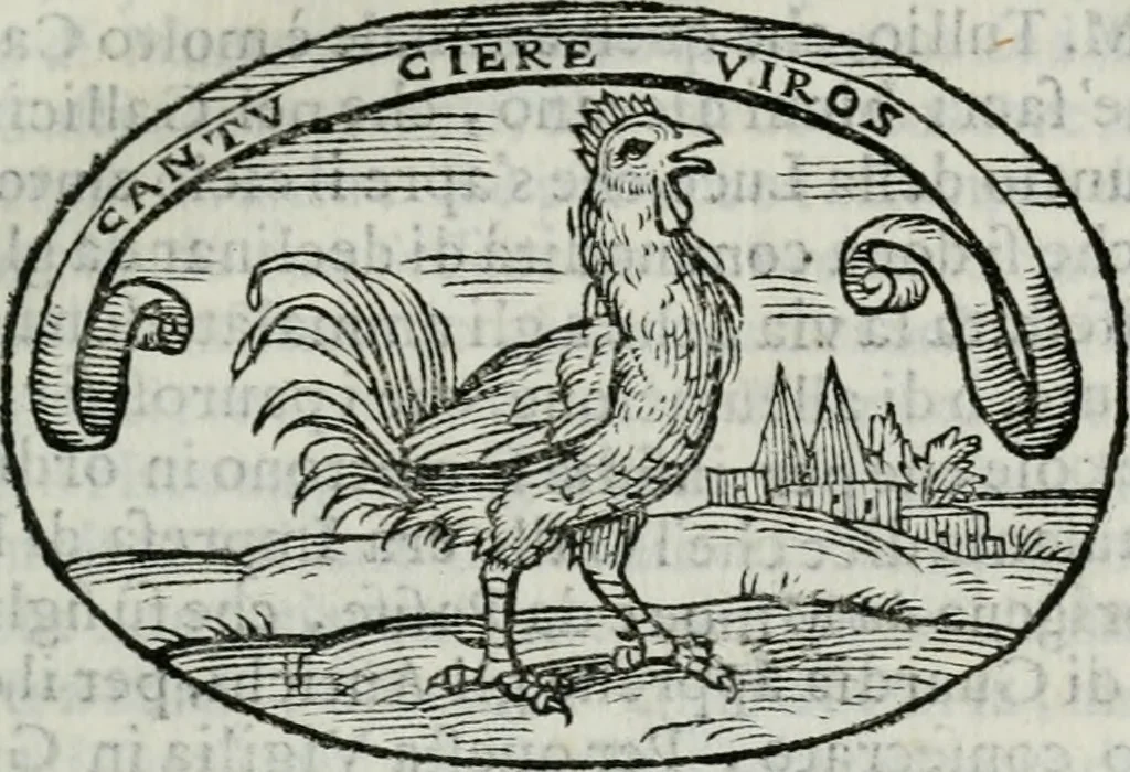 An illustration from Delle imprese trattato, 1592, leaf 464